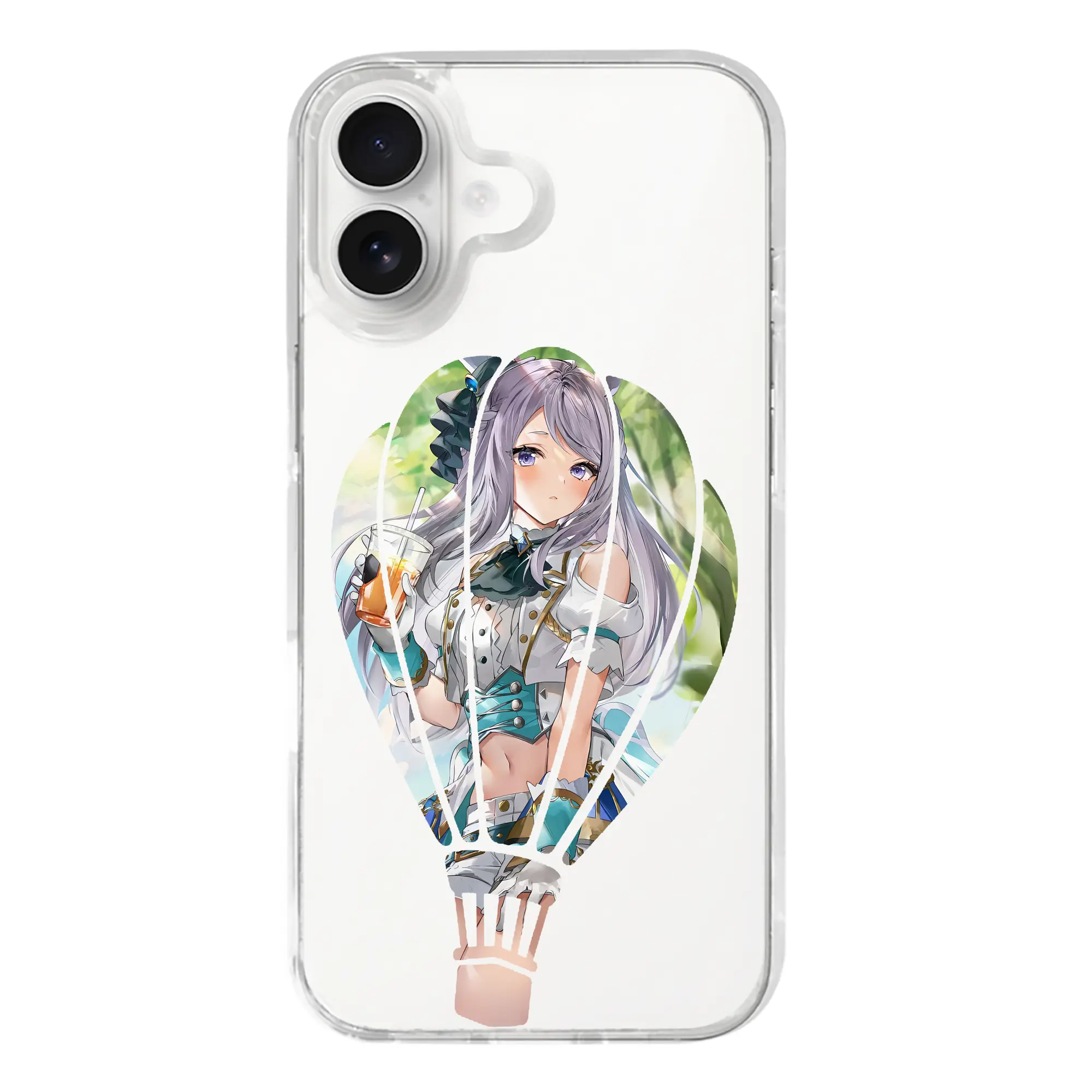 ウマ娘 プリティーダービー グッズ メジロマックイーン - iPhone 17シリーズ 透明スマホケース – 薄型・耐衝撃・精密フィット保護カバー